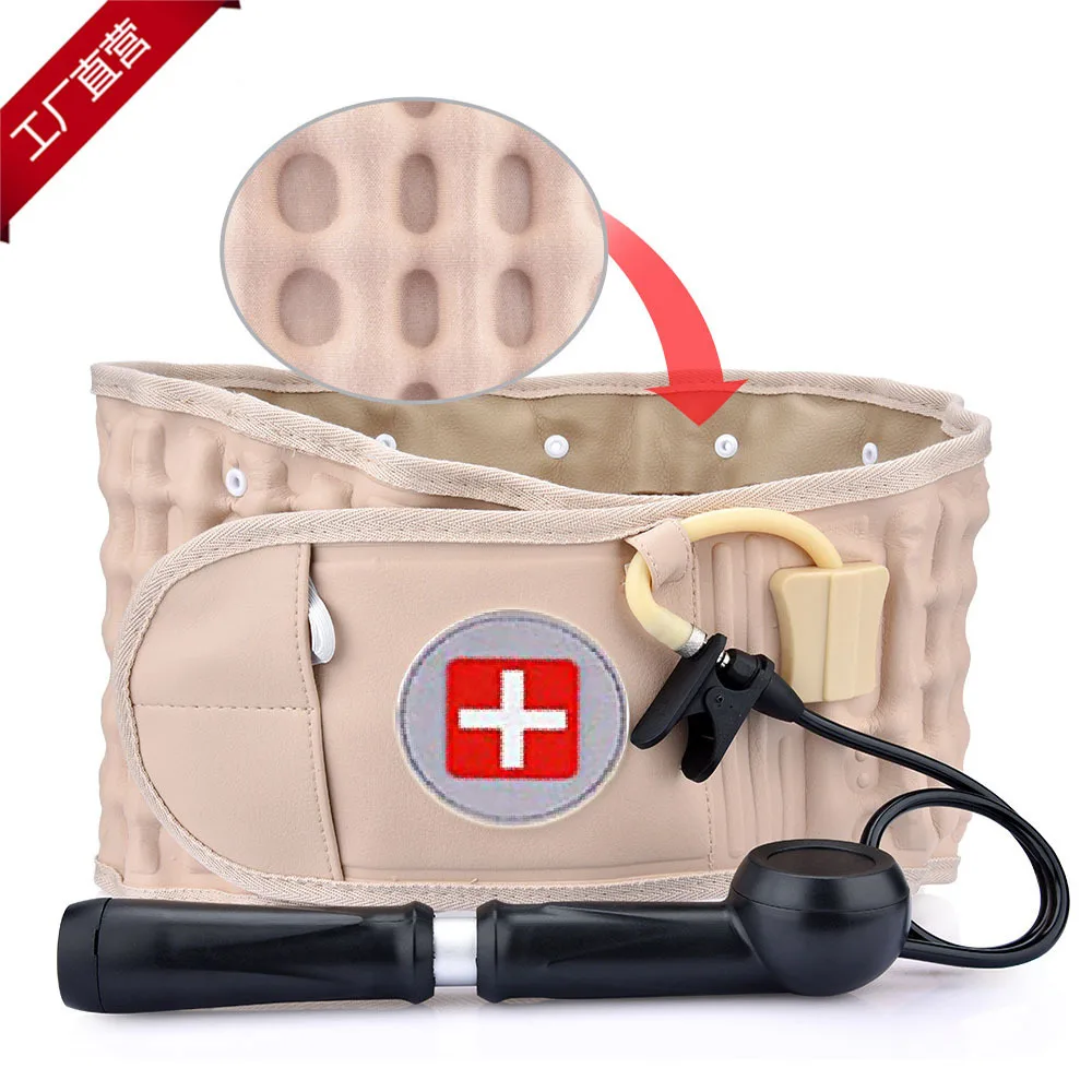 

Lumbar Traction Device, Inflatable Support Belt, Back Relief, Waist Belt, Waist Traction Support, Pain Release Massager Health