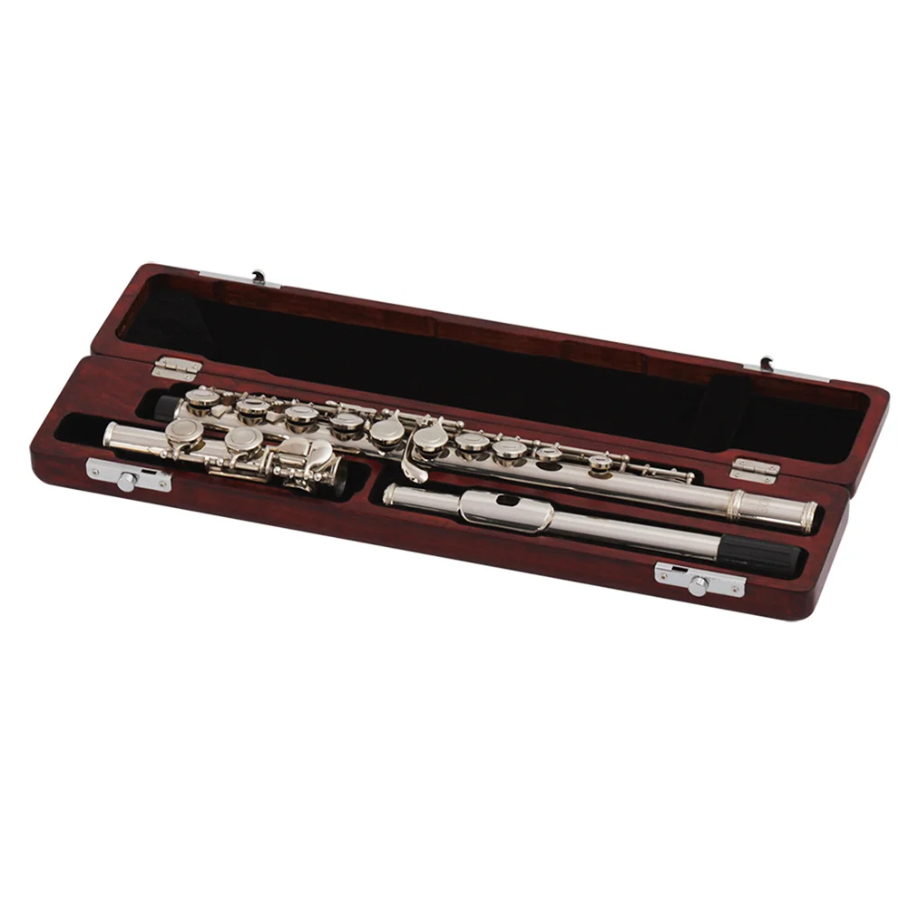 

16 Hole Flute Box Rosewood Flute Case Instrument Gift for Lover