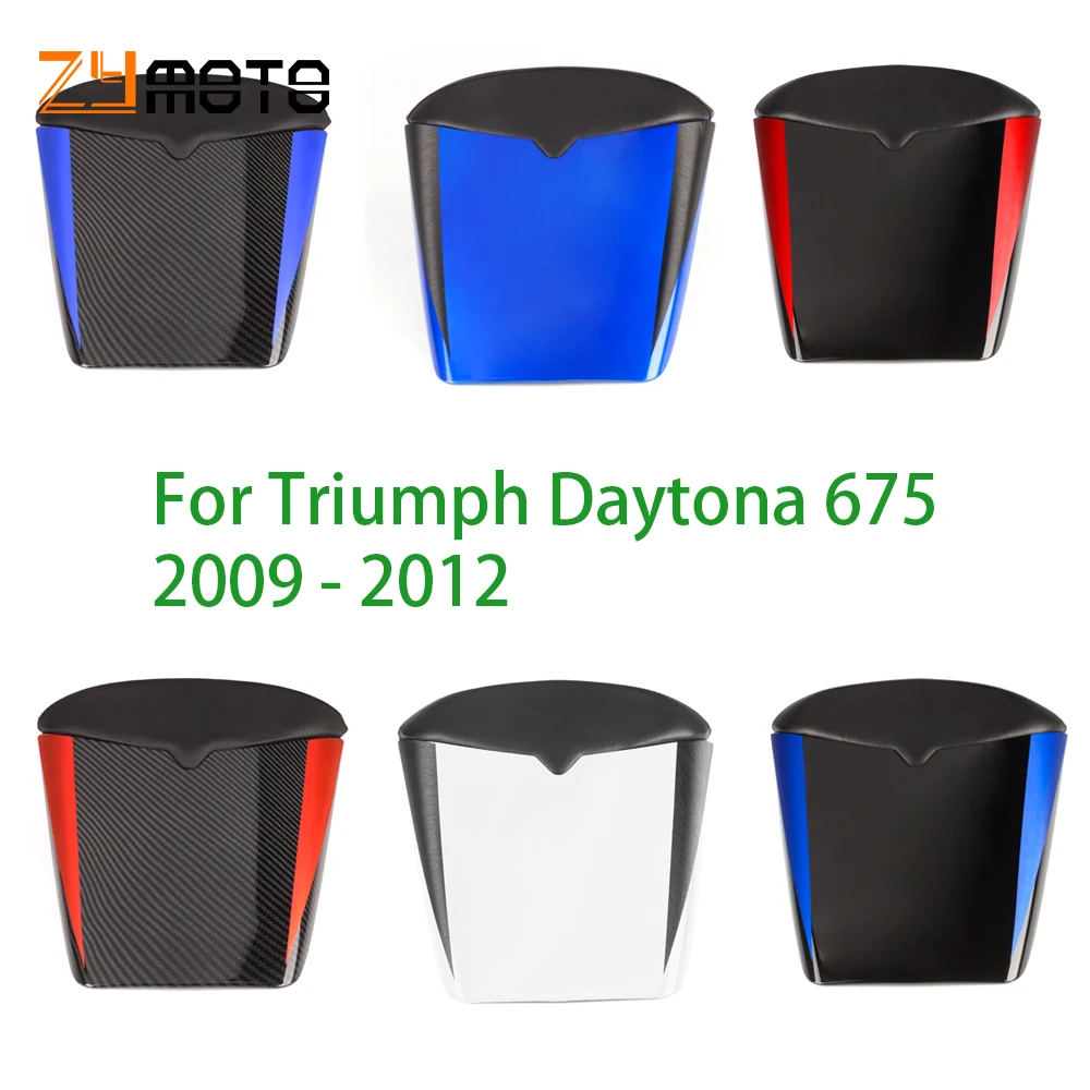 

Red Blue White Black For Triumph Daytona 675 2006 2007 2008 2009 2010 2011 2012 Rear Pillion Passenger Cowl Seat Back Cover
