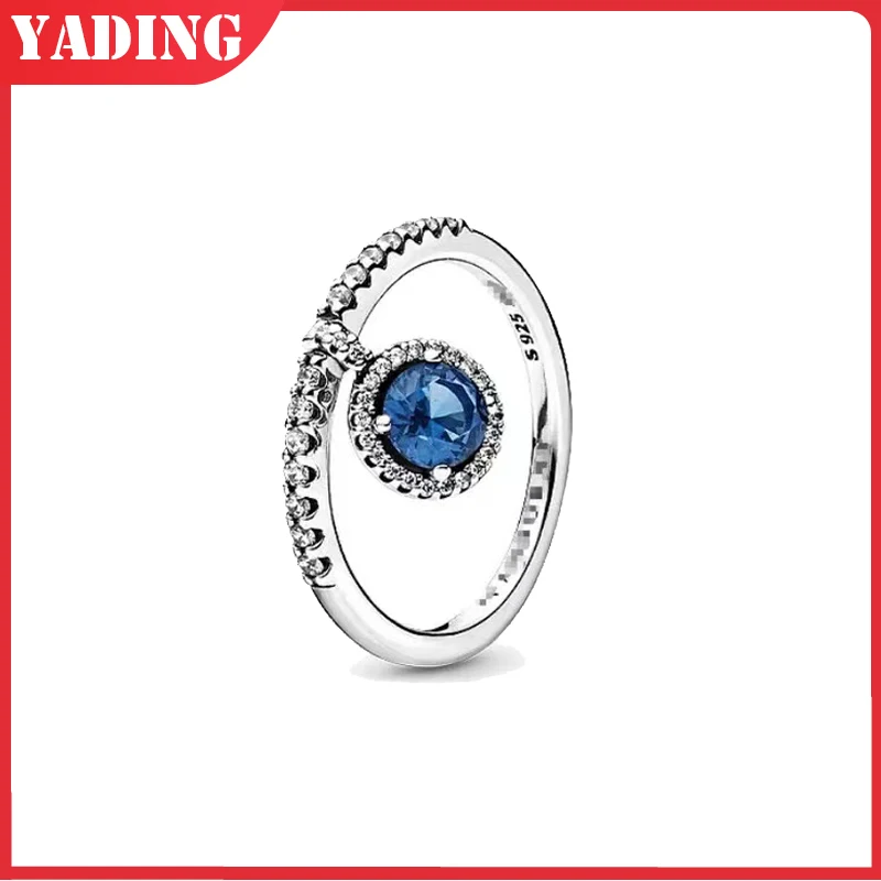 

Classic 100% 925 Sterling Silver Princess Tiara Crown Sparkling Love Heart ,CZ Rings for Women Engagement Jewelry Anniversary