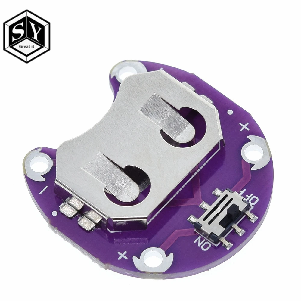 LilyPad держатель батареи для монет CR2032 модуль крепления arduino комплект