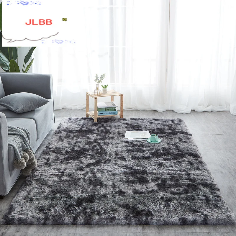 Пушистый Ковер воздушного поцелуя для гостиной ворсистые декоративные ковровые