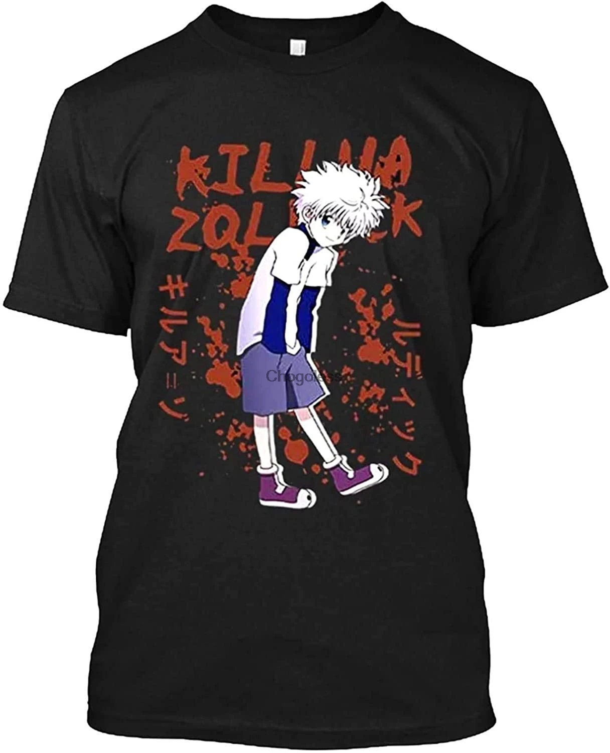

#Hunter X #Hunter Merch #Hunter X #Hunter Characters #Killua #Hisoka Gon T Shirt Gift Tee for Men Women Gift Ideas Black(1)