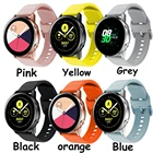 Ремешок силиконовый для Active Galaxy Watch 42 мм, браслет для Samsung Gear Sport S3 Frontier Classic, Huawei GT 2, 20 мм