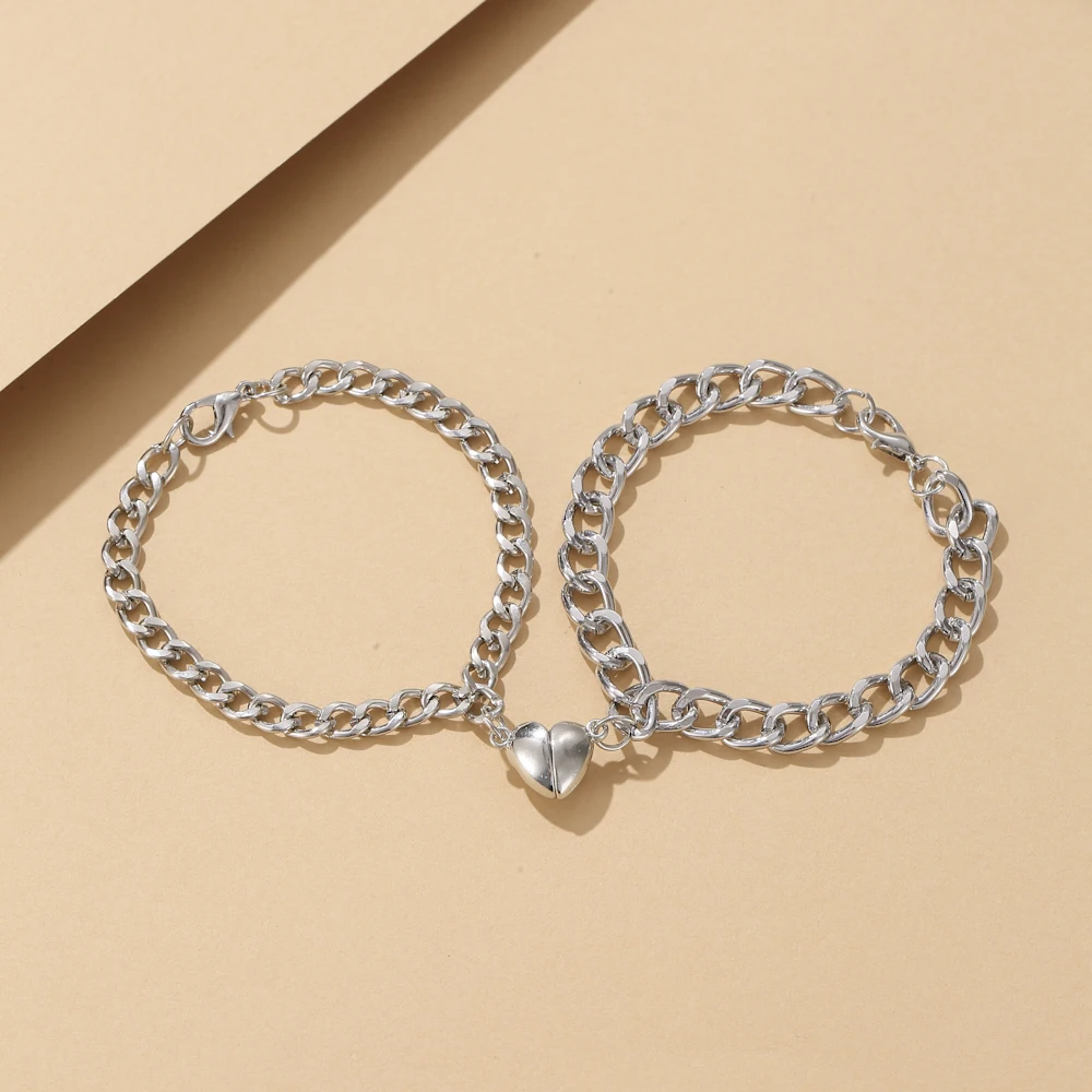 

Lost Lady New Heart Round Shape Ladies Bracelet Same Paragraph Women's Birthday Present Jewelry Wholesale Dropshipping Gifs