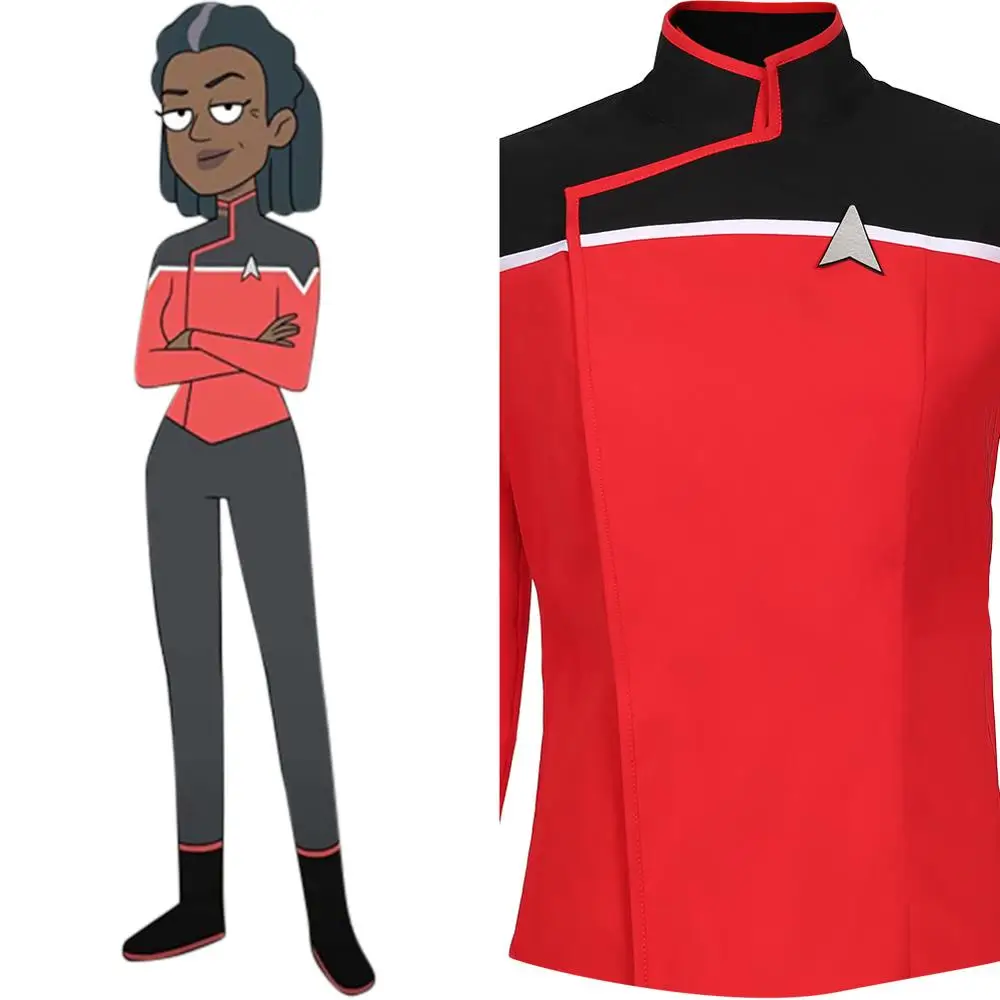 Звездный маскарадный костюм тройка Нижняя палуба униформа для мужчин и женщин