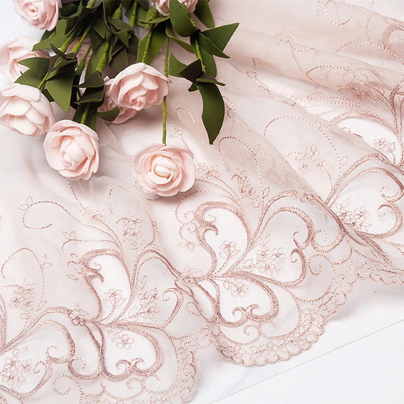 22 см ширина цвет кружева платье полиэстер Вышивка Одежда занавес ткань домашнее