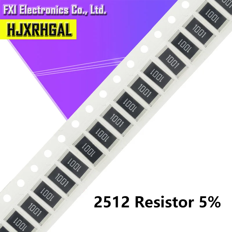 50 шт. фиксированный чип 2512 SMD 5% 1 Вт 0.1R 0.01R 0.05R 0.001R 0.33R 1R 0R 10R 100R 2 0 001 01 33 05 10 100 Ом |
