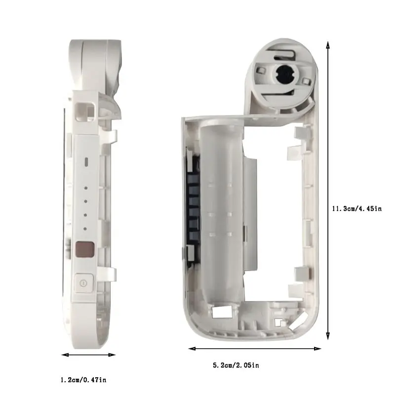

White/Black Plastic Charging Box Protective Frame Shell for IQOS2.4 Plus Repair Parts Accessories