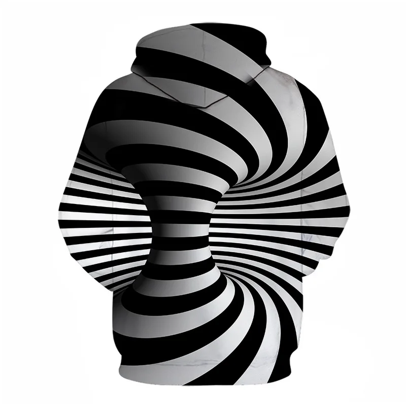 

2021 3D Hoodies Men Geometric Vertigo 3d Print Men Hooded Sweatshirts Fashion Cool Hypnotic Hoodies r winter Tracksuits 5LB5