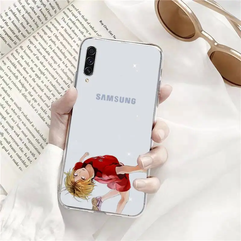 

Kenma Kozume of Haikyuu Phone Case Transparent For Samsung Galaxy A71 A21s S8 S9 S10 plus note 20 ultra