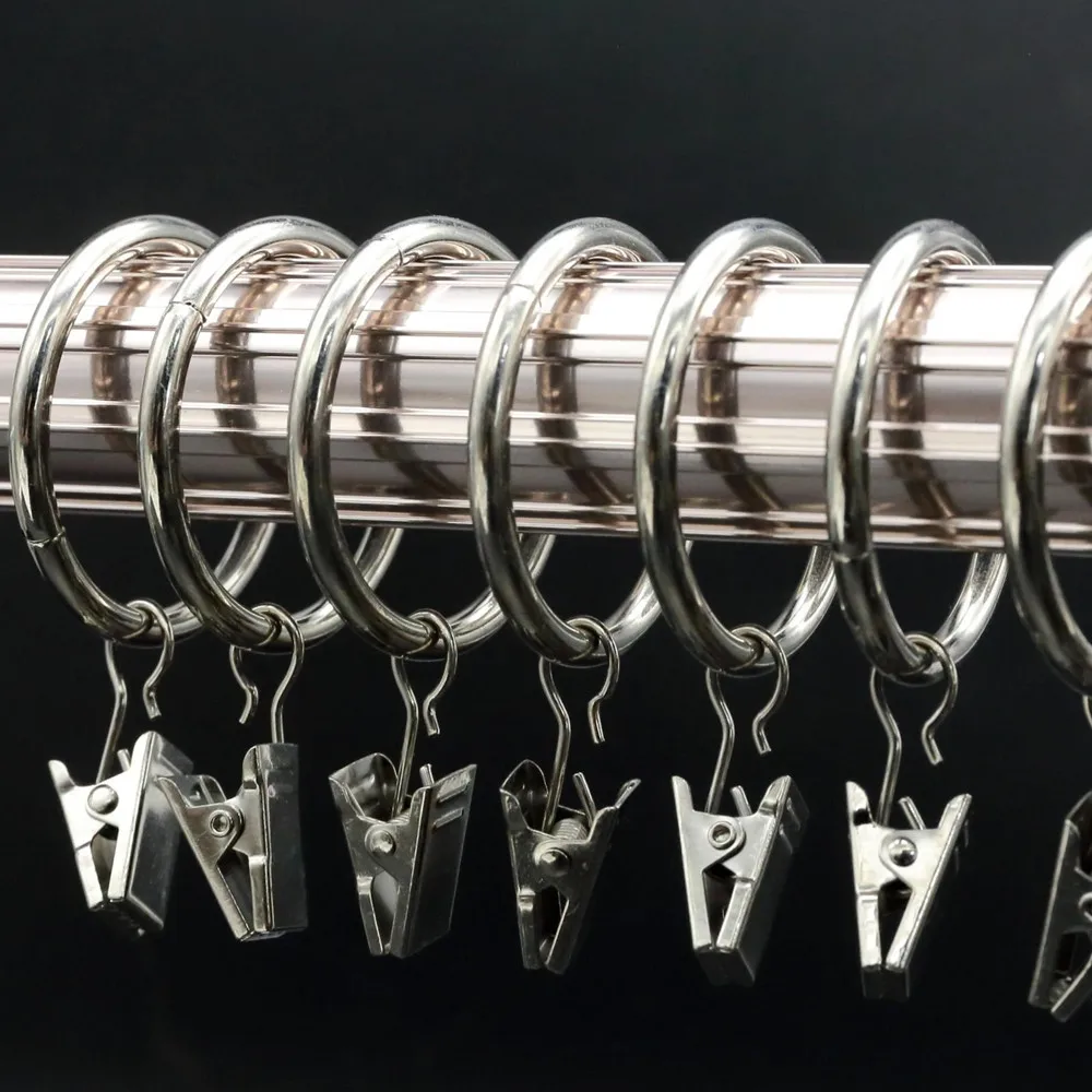 10 шт./лот высокое качество сверхпрочный зажим для шторы ванной душа окна навес