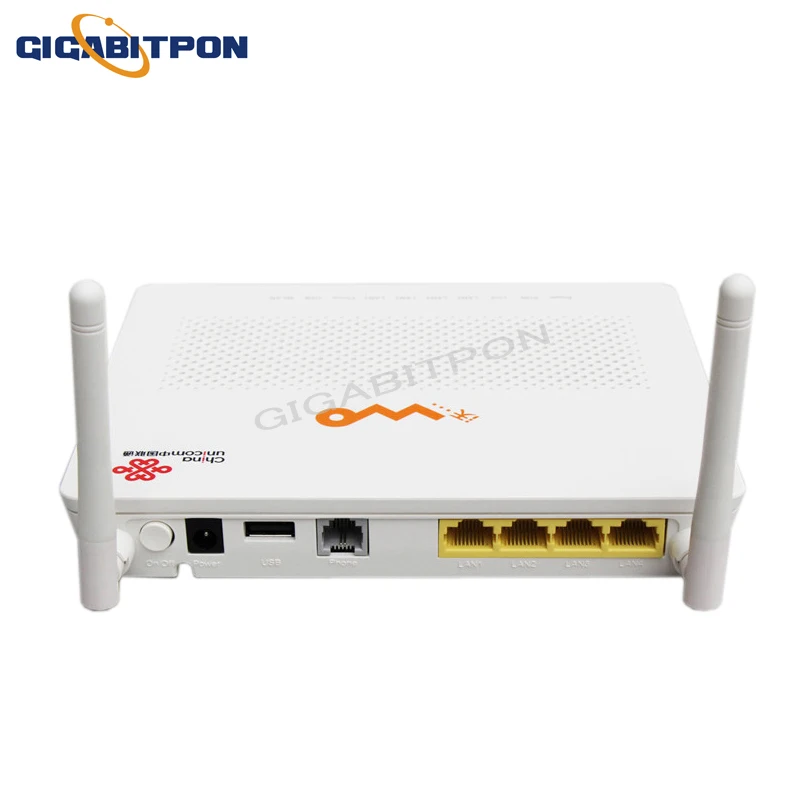 

10PCS Huawei Second-hand 99 New HG8347R EPON/GPON ONT ONU fiber optic equipment modem 1GE+3FE+1TEL+1USB+wifi with power NO box