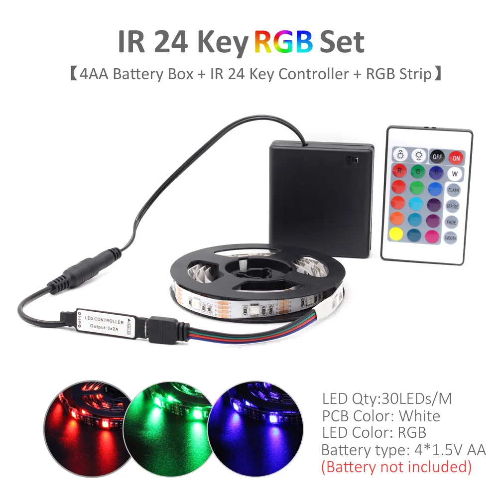 

RGB Светодиодная лента WeeTisa SMD 5050