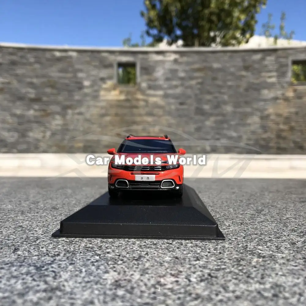 Литая модель автомобиля для C5 Aircross SUV 1:43(оранжевый)+ маленький подарок