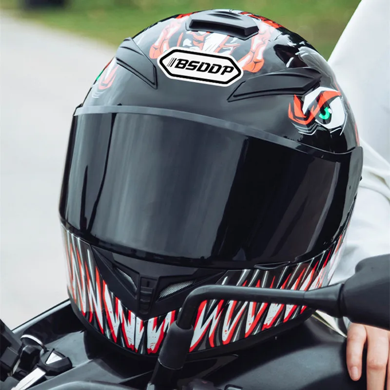 Мотоциклетный шлем MJ на все лицо для мужчин и женщин мотокросса | Автомобили