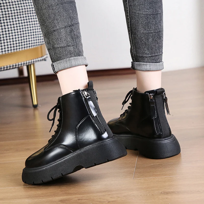 

Женские ботинки с вулканизированной подошвой, женские зимние ботинки, армейские ботильоны, футбольные ботинки, женские носки на каблуке, бр...