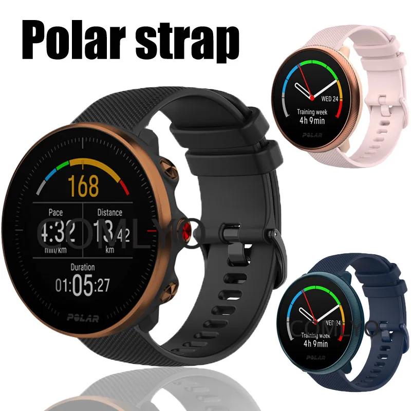 

Watch Band for Polar Vantage M M2 ignite 2 Unite Grit X PRO Strap Silicone Wristband SmartWatch Sport Bracelet