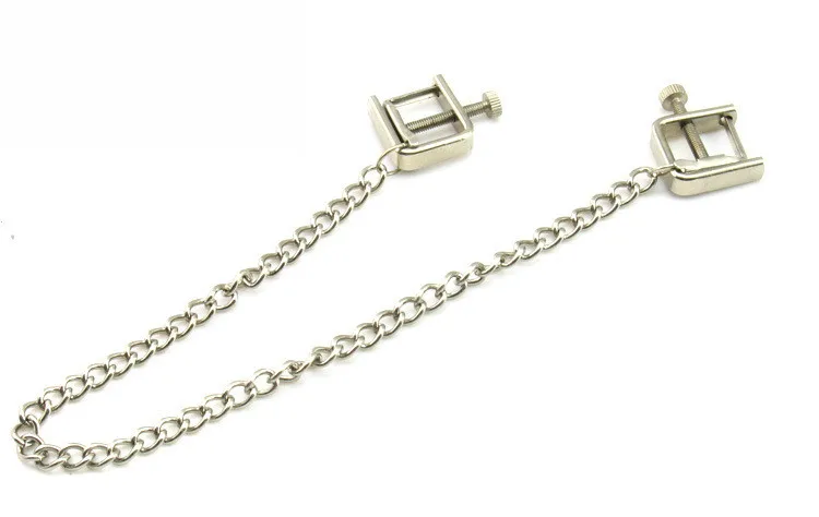 Стимуляция сосков с зажимом для груди массажная цепочка мужчин и женщин взрослых