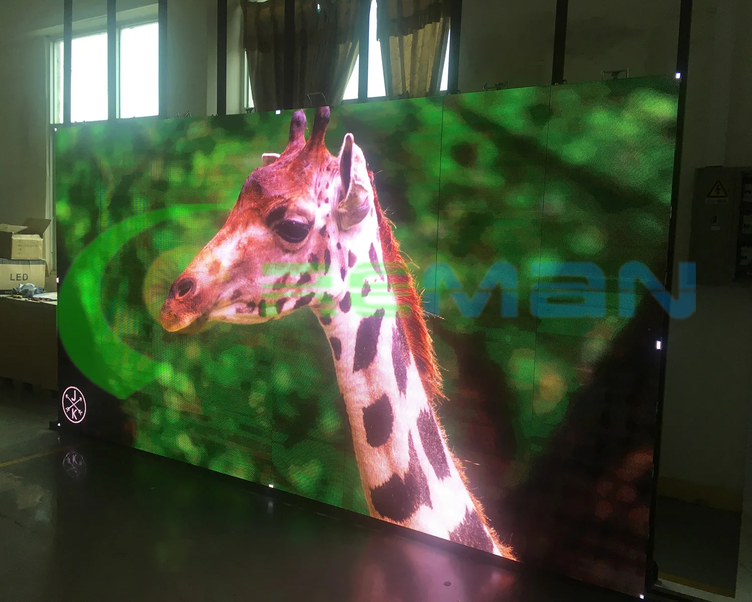 8 шт./6 шт. 512x512 led ТВ панель экран с полетом чехол для отправки карты приема карты P2 P4 RGB Крытый светодиодный матричный дисплей