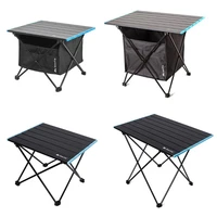 gxmf outdoor picnic folding table aluminum alloy camping desk mini portable foldable table for hiking traveling
