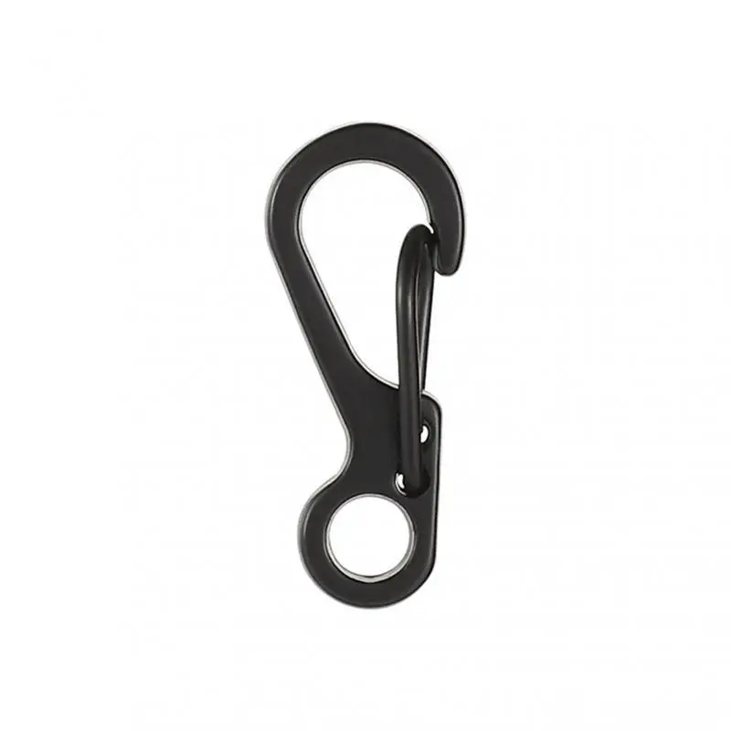 

1pcs Mini SF Spring Backpack Clasps Climbing Carabiners EDC Keychain Camping Bottle Hooks Paracord Tactical Survival Gear Tools