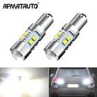 2 шт., светодиодные лампы для заднего хода H21W BAY9S 64136 VW Touareg 2002-2010 Beetle 2005-2010