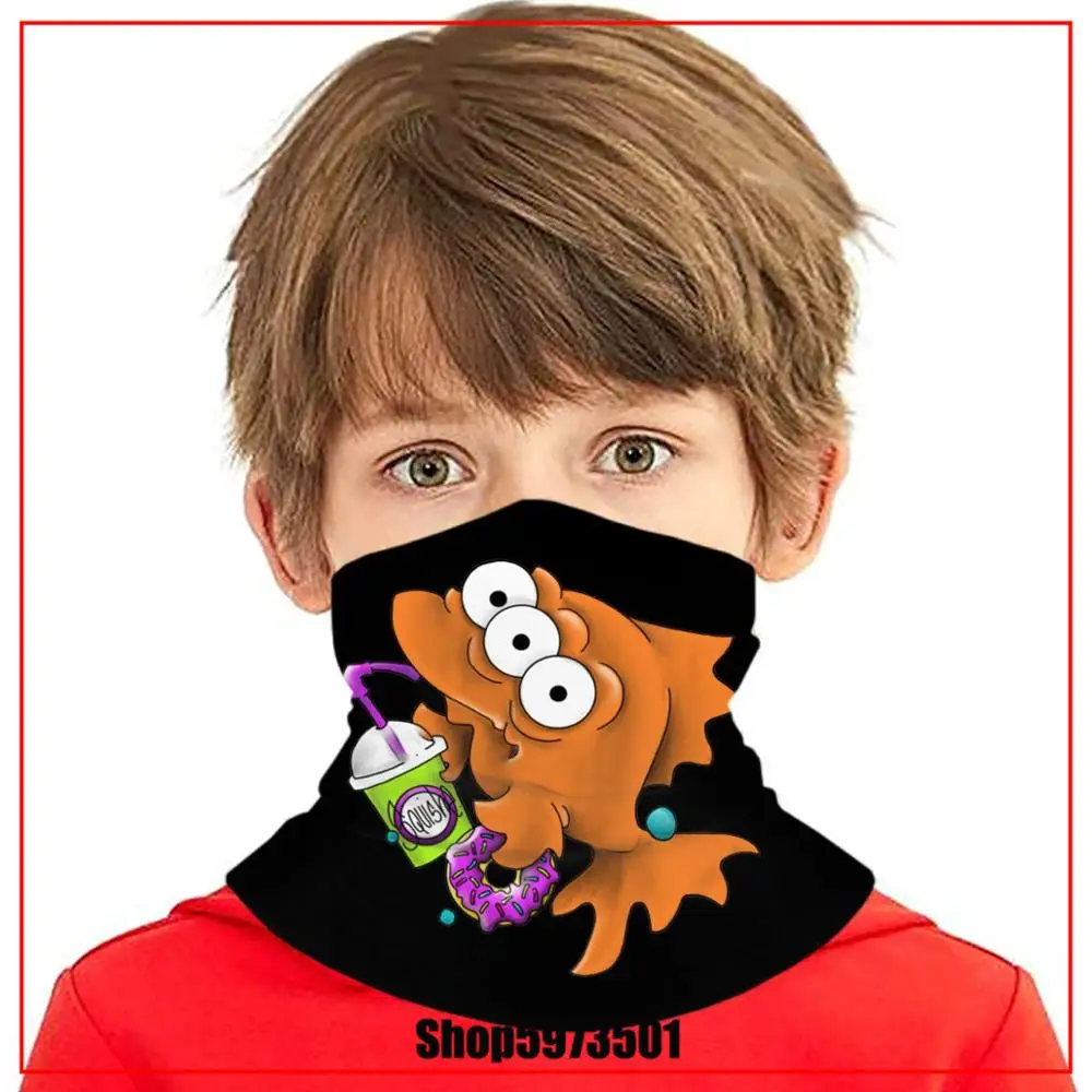 Поилка Blinky Fish пончик черная Пылезащитная полумаска для лица с фильтрами PM2.5 5