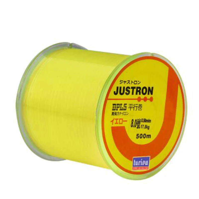 

500M Strong Fishing Line Japan Monofilament Nylon Fishing Line 2-35Lb 6 Colors Nylon Line for Sea Poles Size 0.4 To 8.0
