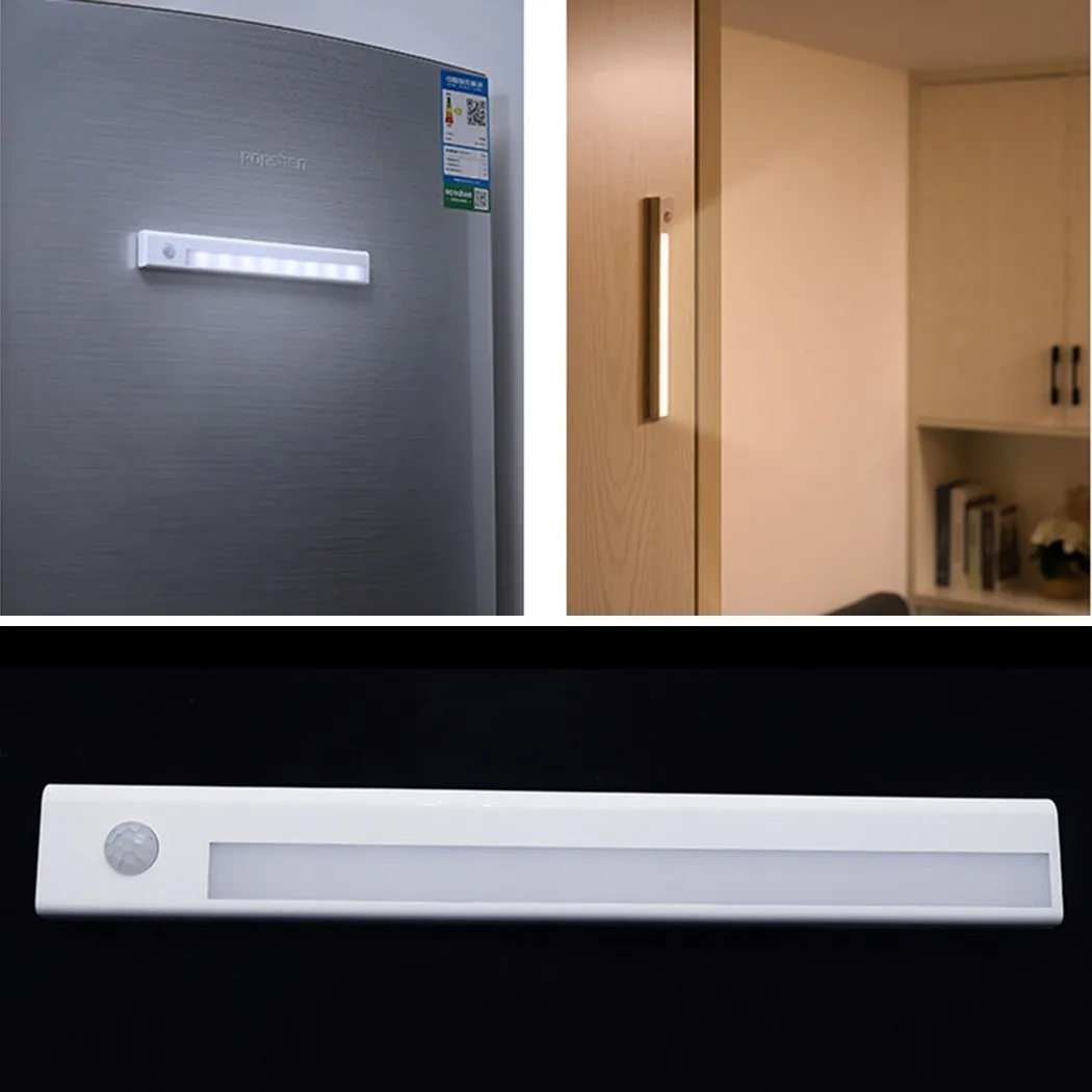 

Cabinet LED Sensor Light Human Induction Kitchen LED Light Magnetic Night