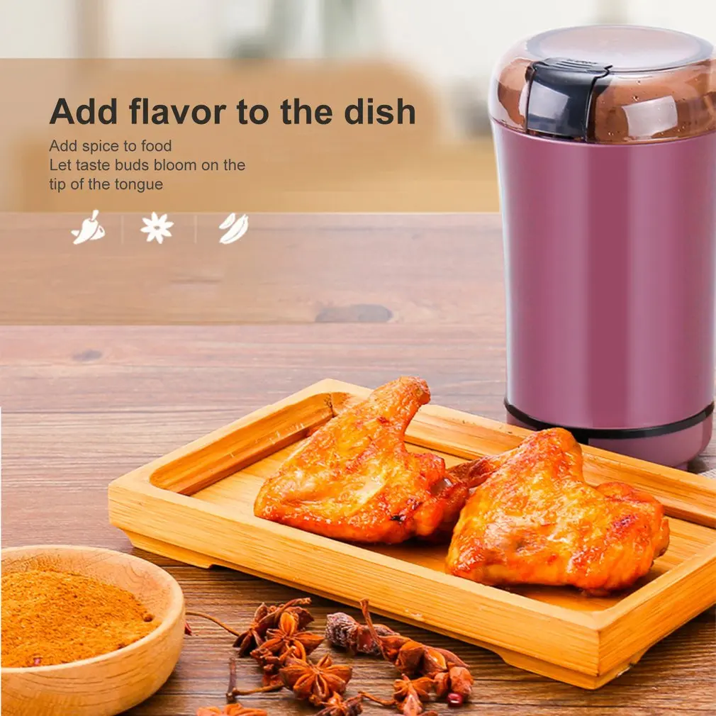 Электрическая кофемолка 400 Вт мини кухонный измельчитель соли и перца мощные