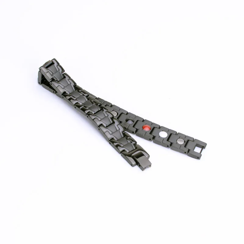 Новый магнитный энергетический браслет для мужчин черный лечения артрита Био