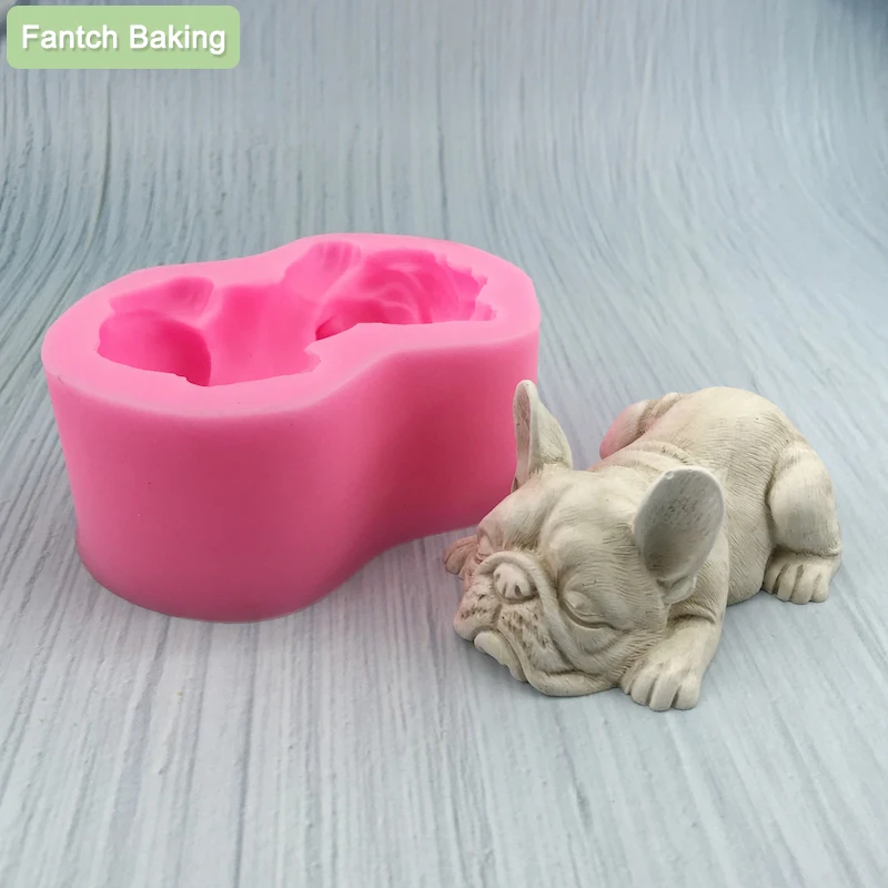 3D большой размер мягкая фотоглина форма для ледяного мусса желе десерта торта