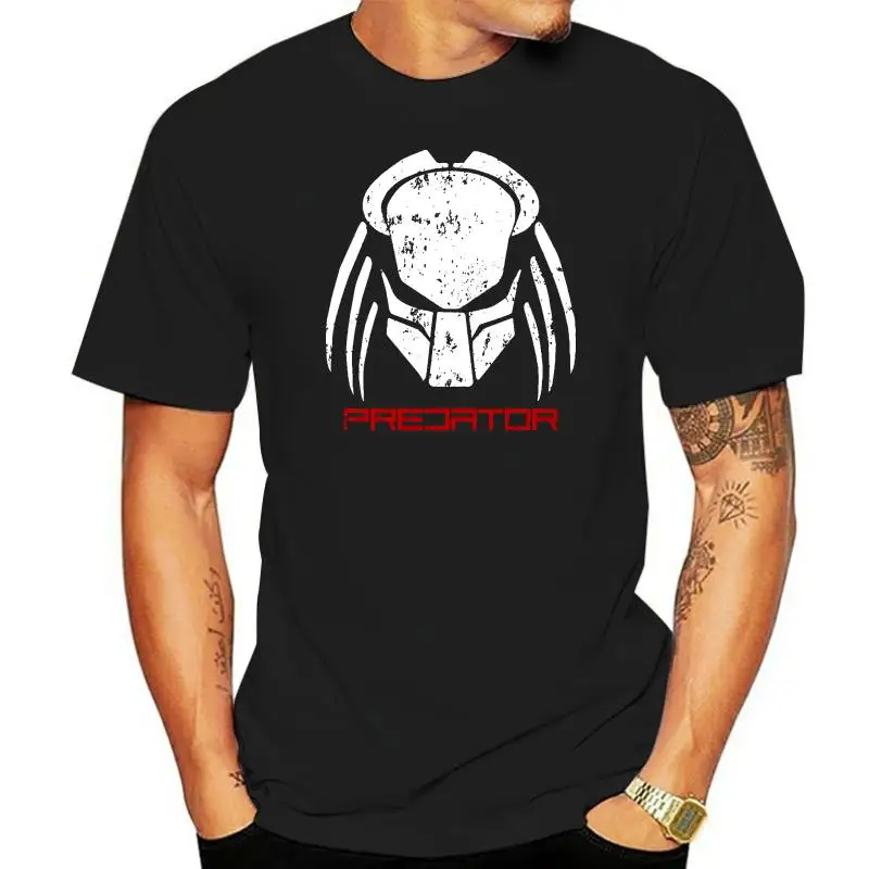 Новинка 2018 Повседневная футболка с коротким рукавом изображением лица хищника
