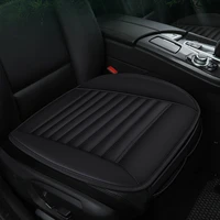 bamboo charcoal car seat cover protector front seat backrest cushion pad mat auto front interior styling truck suv or van
