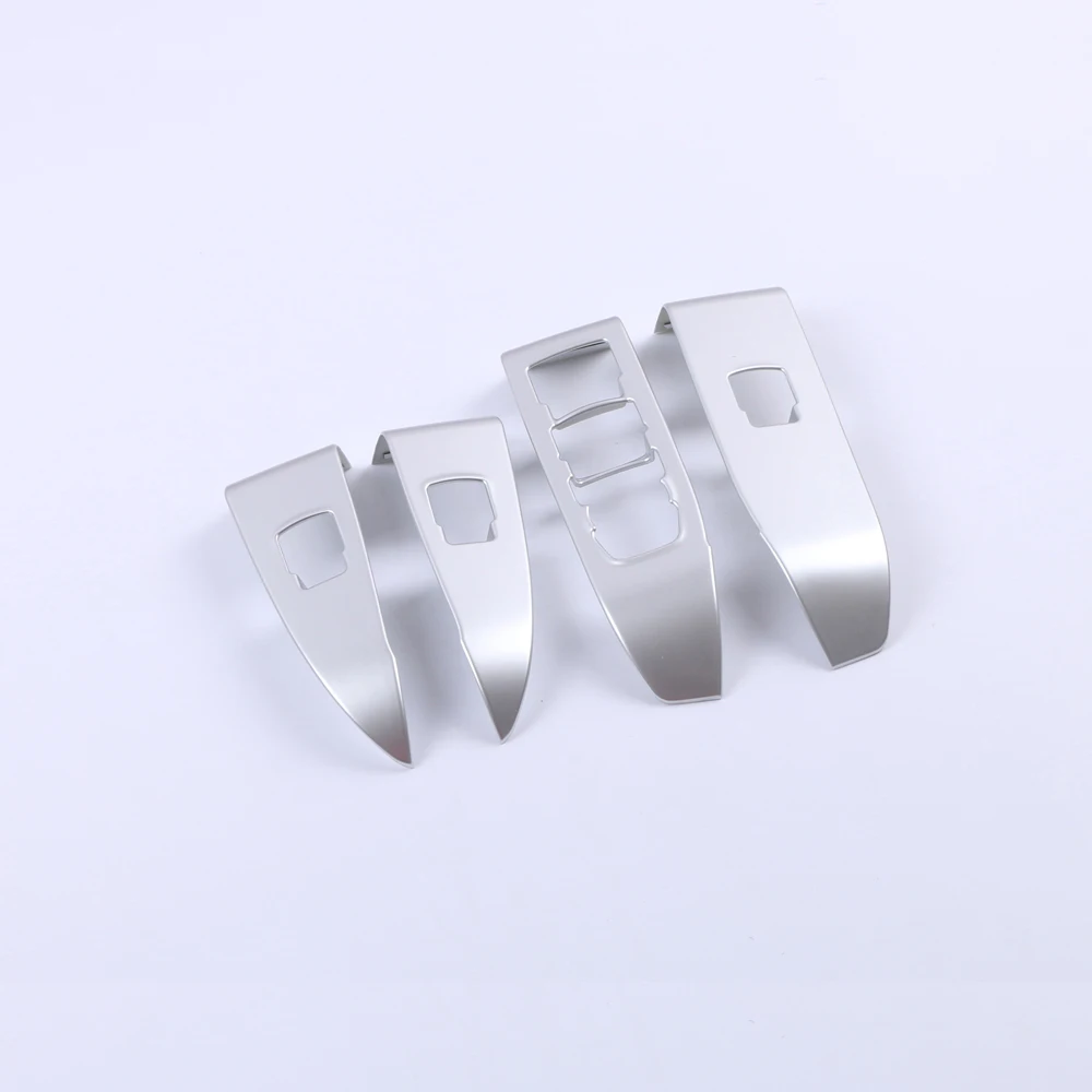 

LHD! For Cadillac CT4 2019 2020 accessories ABS Interior Window Switch Lift Button Cover Trim Car Styling