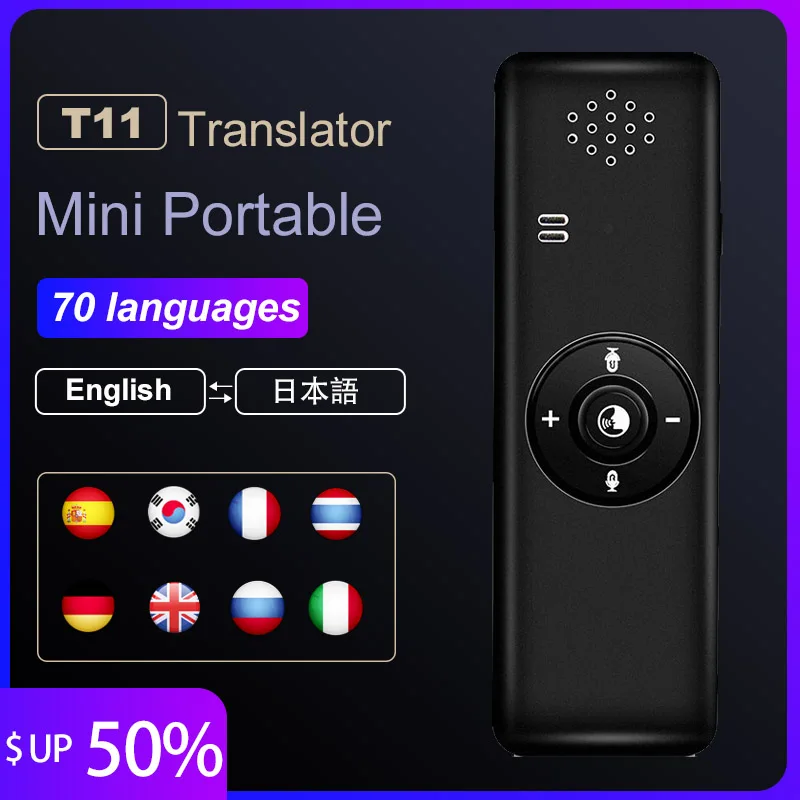 Новый портативный умный голосовой переводчик глобальный автономный