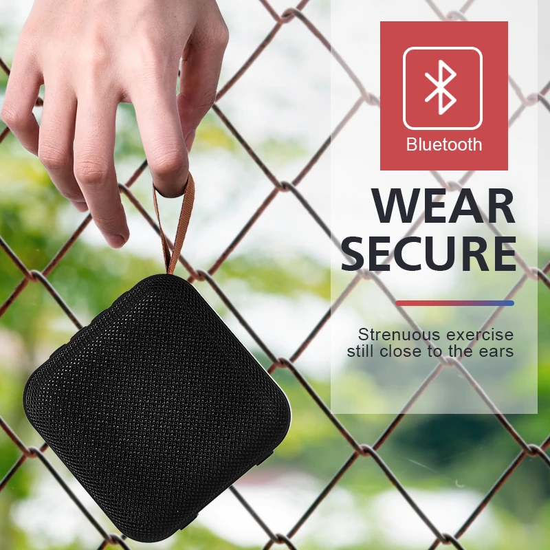 Портативный Bluetooth динамик Беспроводная мини колонка с поддержкой TF