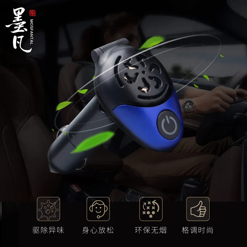 Автомобильная настольная Портативная Черная тибетская мини-курильница для