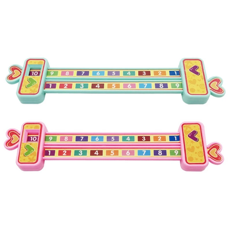 

Plastic Math Tracing Tool for Intellgent Improvement Addition Ruler Plastic Number Counting for Kids