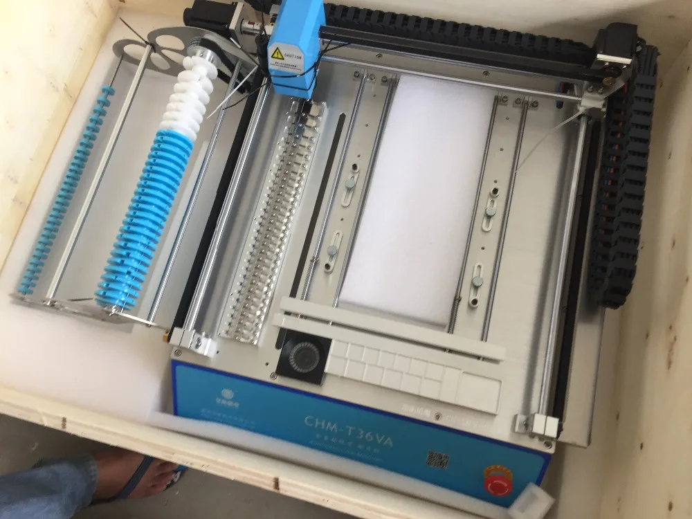В наличии в США! SMD SMT Pick and Place machine CHMT36VA (система видения) с замкнутым циклом