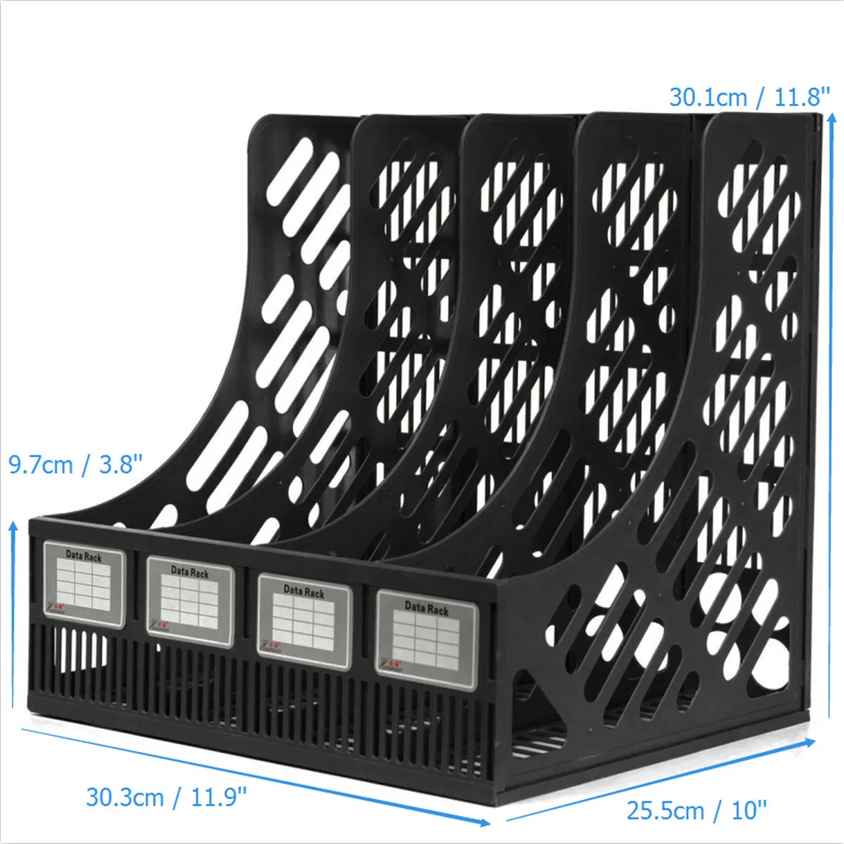 

Two Colors Creative Stretchable File Organizer Box Office Desk File Tray Foldable Magazine Holder Stand