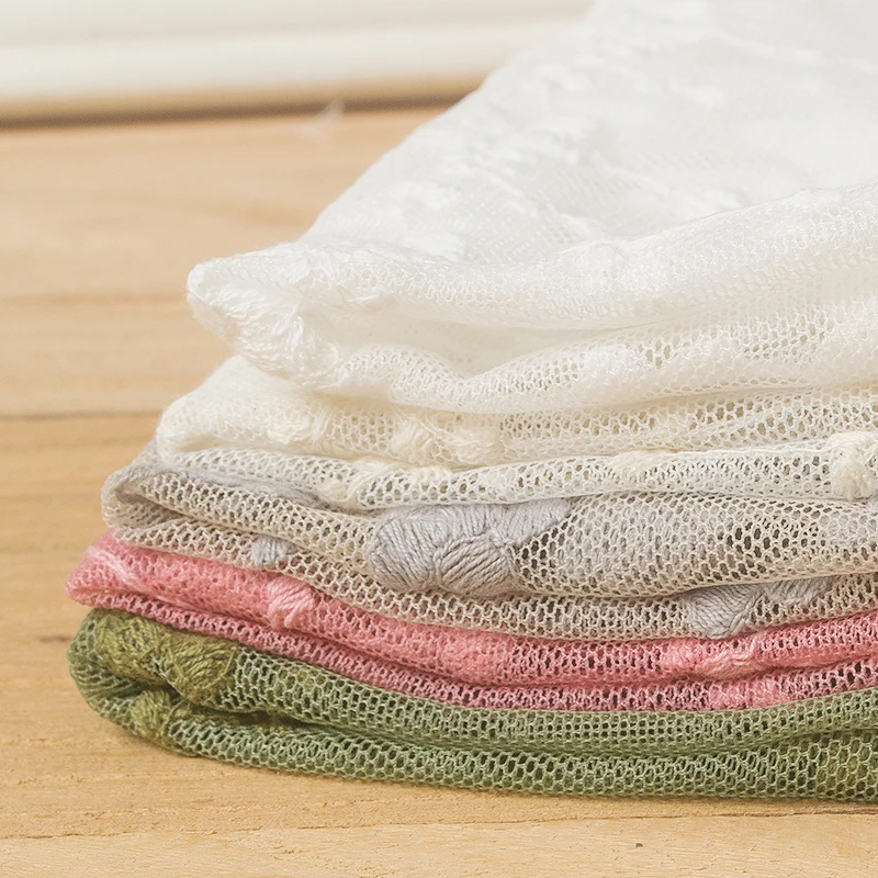 Жаккардовая сетчатая ткань с вышивкой 1 ярд 130 см | Дом и сад