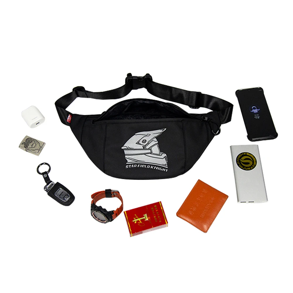 

Portable Motorcycle Leg Bag Waterproof Backpack Chest Bag Oxford Cloth Large Capacity Motorbike Waist Pack SKB-358