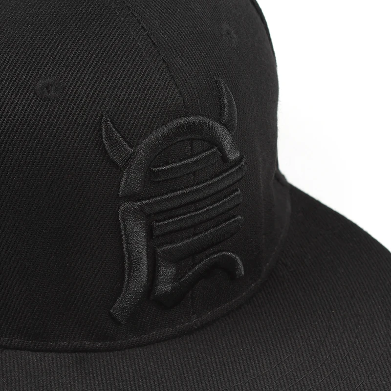 

men's fashion women's baseball cap black cotton hip-hop hat little devil bone bones hats snapback Cap hats