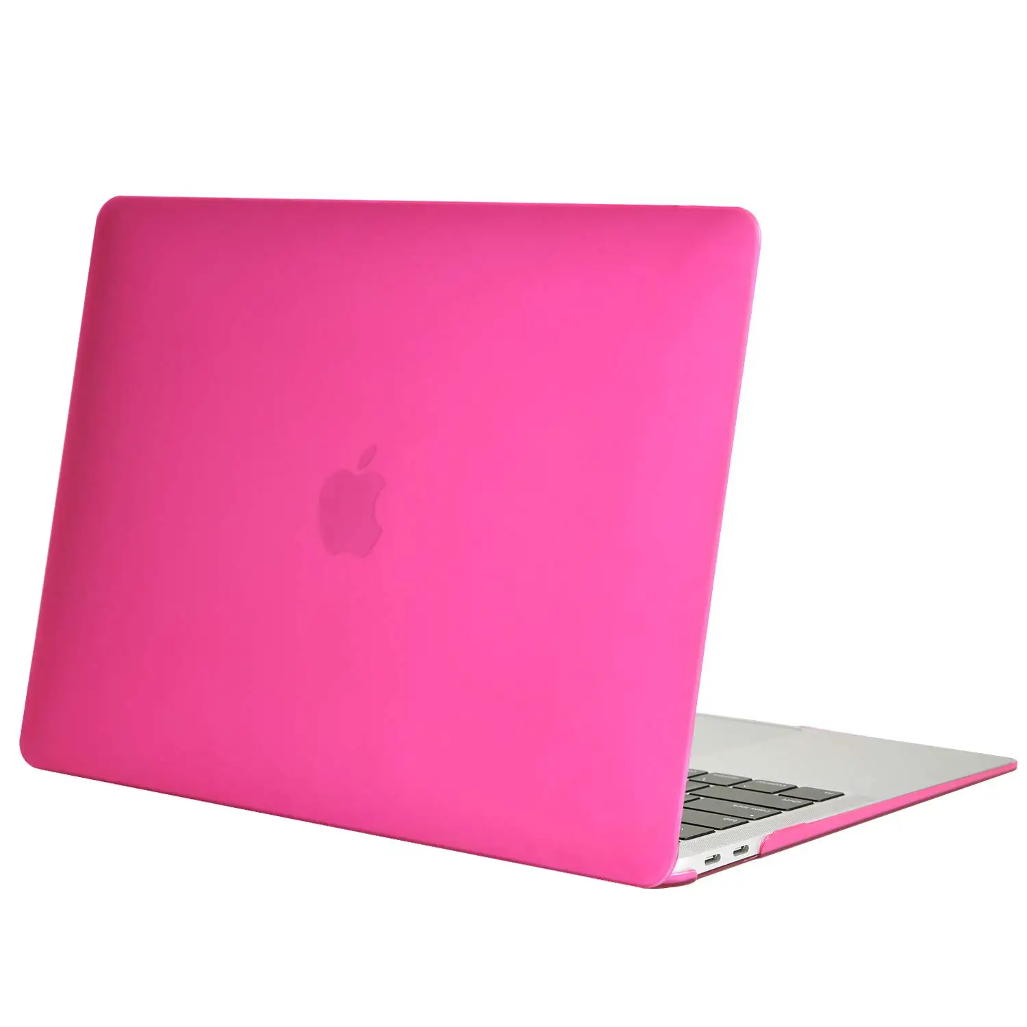 Rose Red MOSISO Кристальный чехол для Macbook Air 13 дюймов A1932 ноутбук пластиковая крышка корпус Mac Air Pro 13 A1706 A1708 A1989 A2159 - Цвет: Rose Red