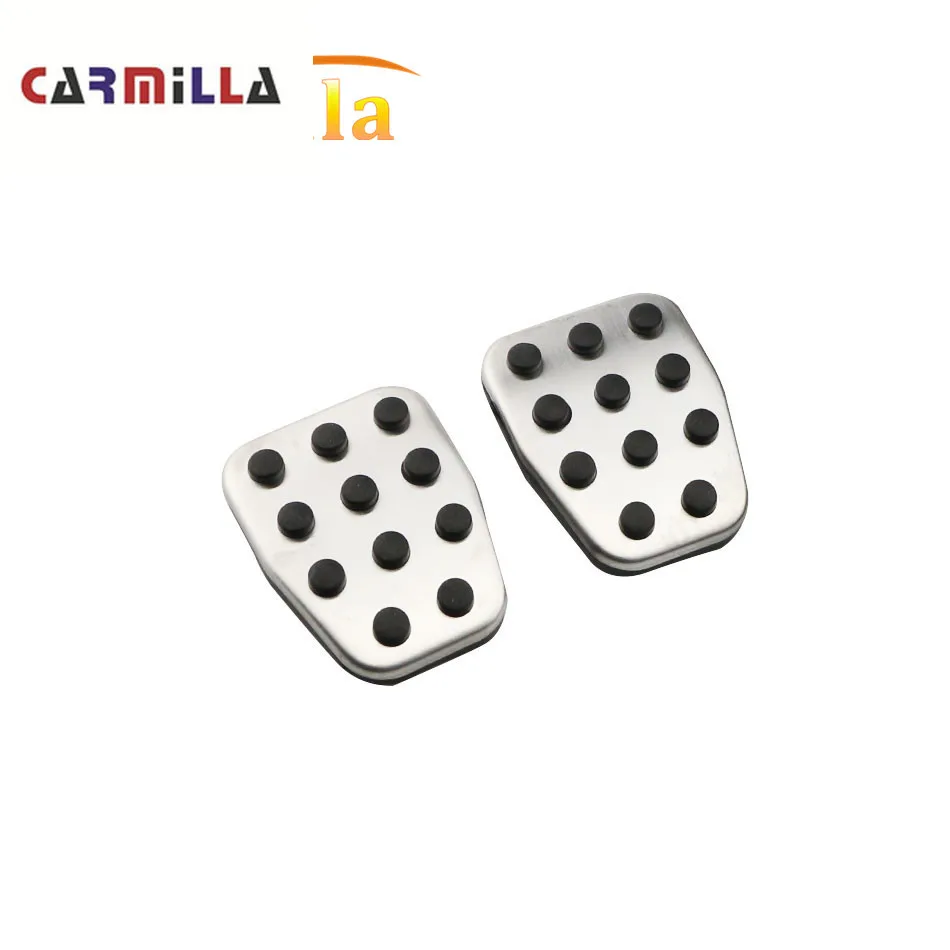 Carmilla нержавеющая сталь для педали газа автомобиля автомобильные чехол Mazda 3 Axela 6