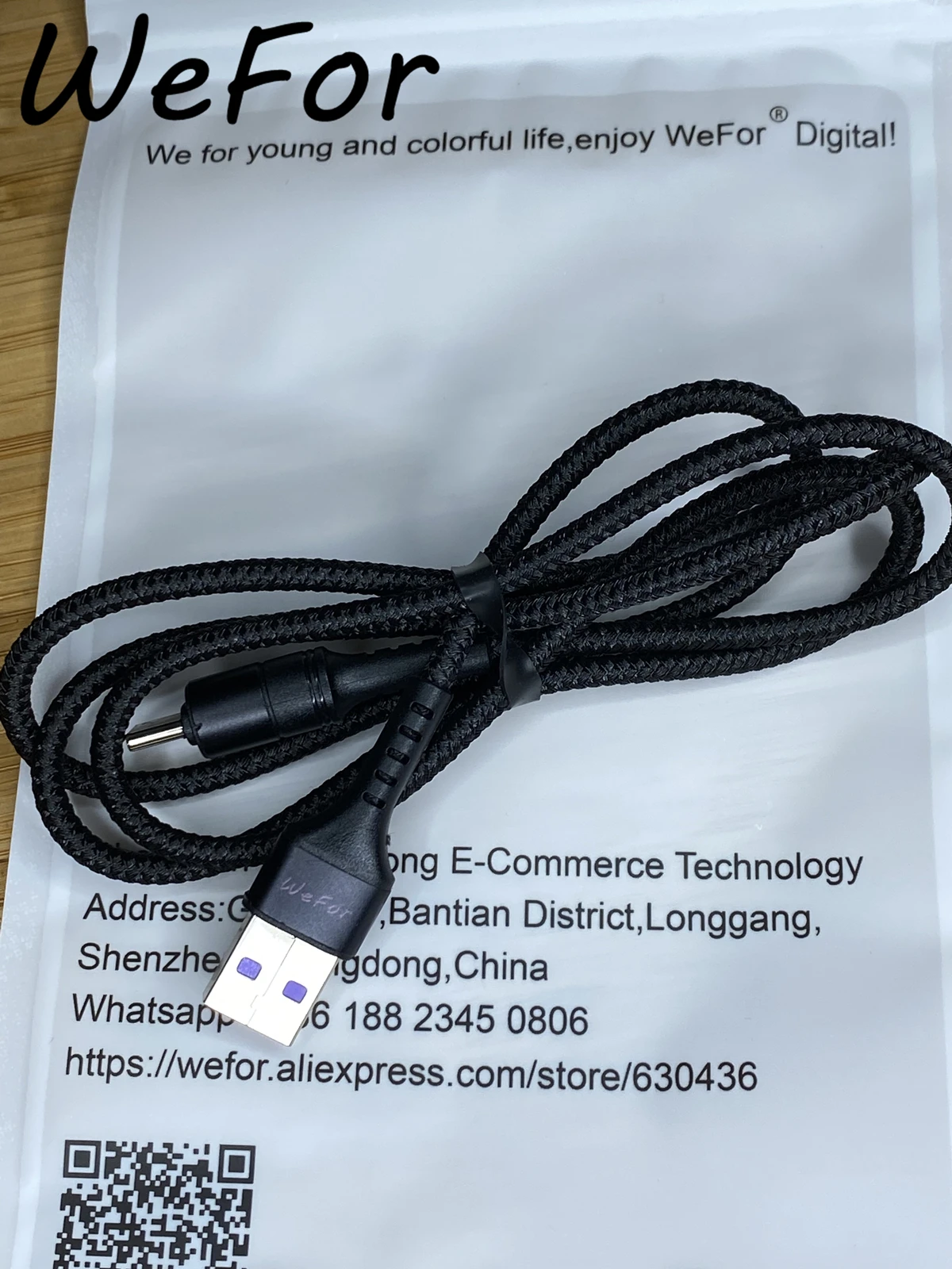 WeFor USB Type C кабель для быстрой зарядки 5А Кабель зарядного устройства Samsung Galaxy S10 S9 S8