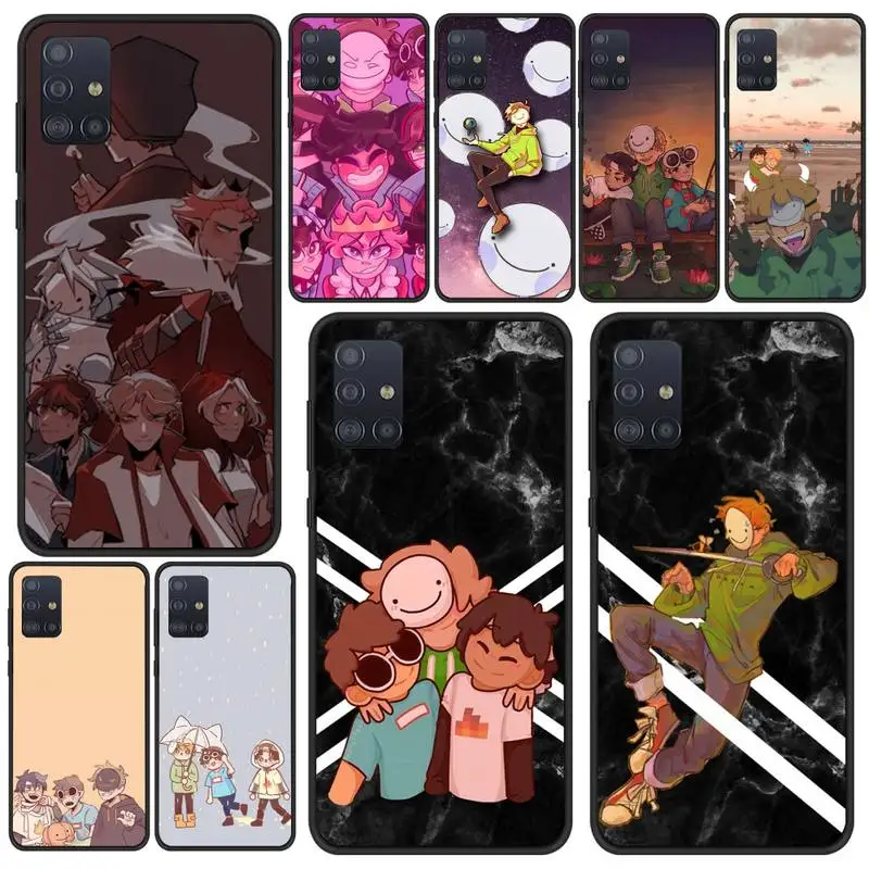

Dream Smp Phone Case For Samsung S21 S6 S7 Edge S8 S9 S10 S20 Ultra 5G Plus Cover Fundas Coque