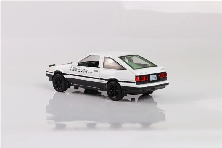 1:28 Начальная д Тойота Королла AE86 сплава модели автомобилей Trueno металл литья под давлением быстро Авто оттягивать игрушки суперкар для коллекции
